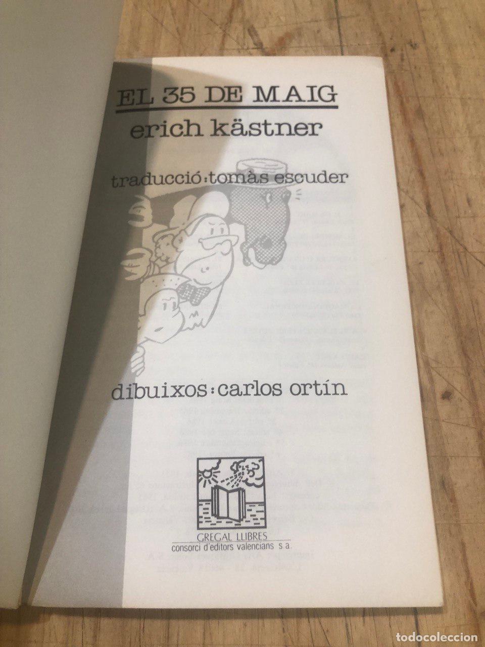 Libros de segunda mano: El 35 de maig - Erich K&auml;stner - Foto 5