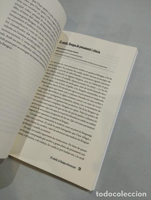 Libros de segunda mano: M. Carme Junyent - El catal&agrave;, la llengua efervescent - Foto 2