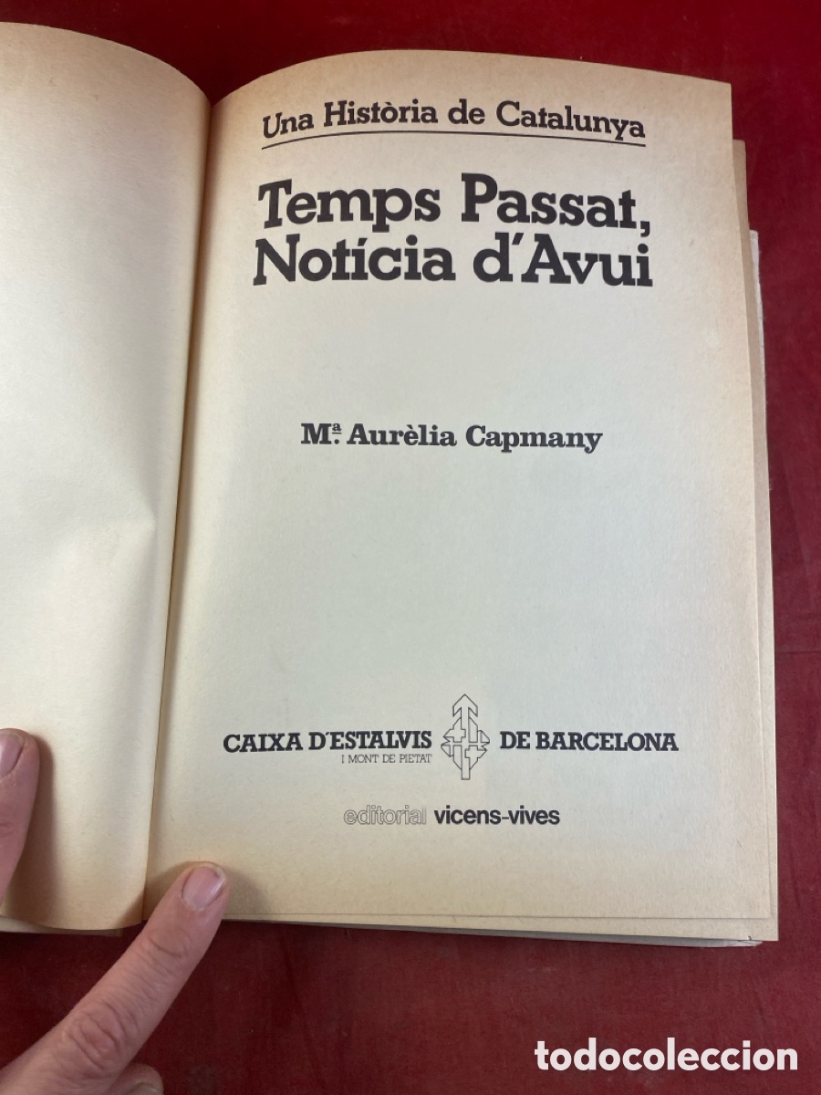 Libros de segunda mano: UNA HISTORIA DE CATALUNYA - Foto 2