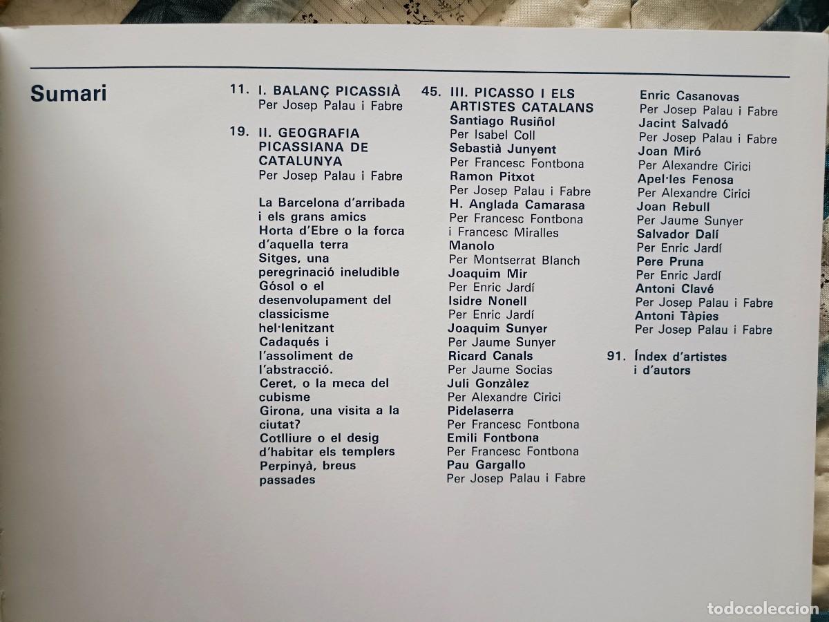 Libros de segunda mano: Picasso Barcelona Catalunya - Foto 2