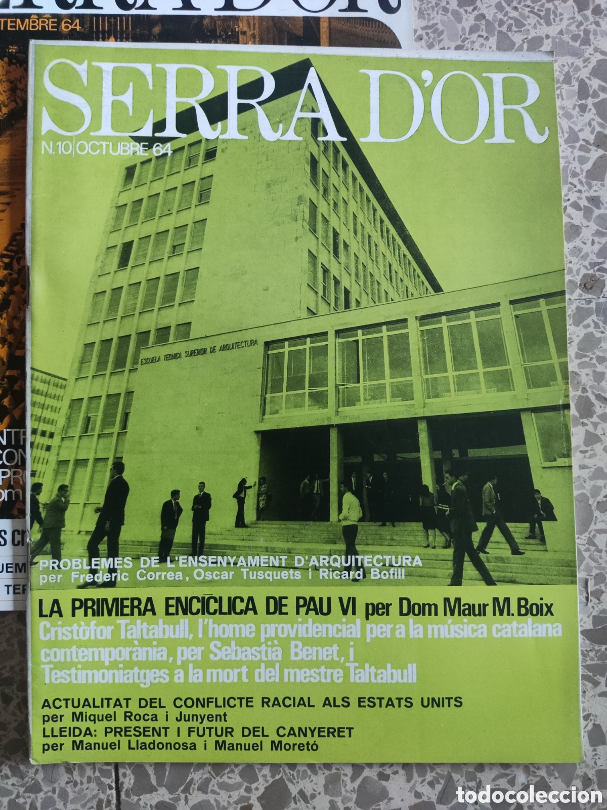 Libros de segunda mano: Serra d or numeros 1-12, a&ntilde;o 1964 completo - Foto 4