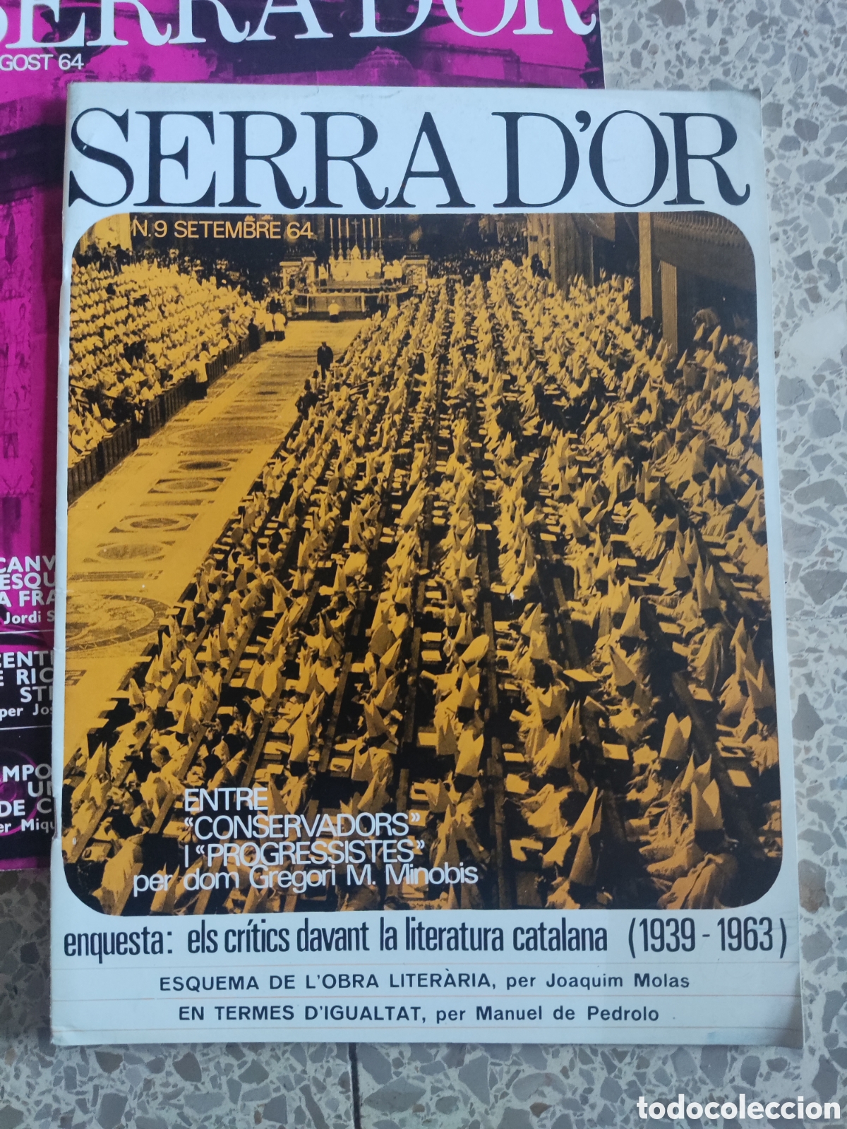 Libros de segunda mano: Serra d or numeros 1-12, a&ntilde;o 1964 completo - Foto 5