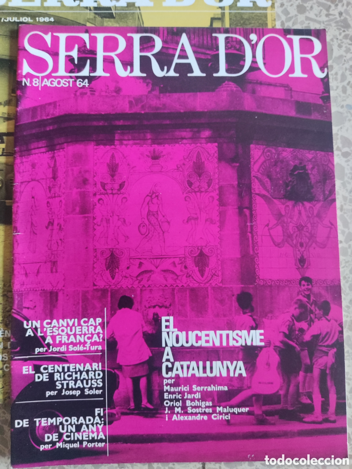 Libros de segunda mano: Serra d or numeros 1-12, a&ntilde;o 1964 completo - Foto 6