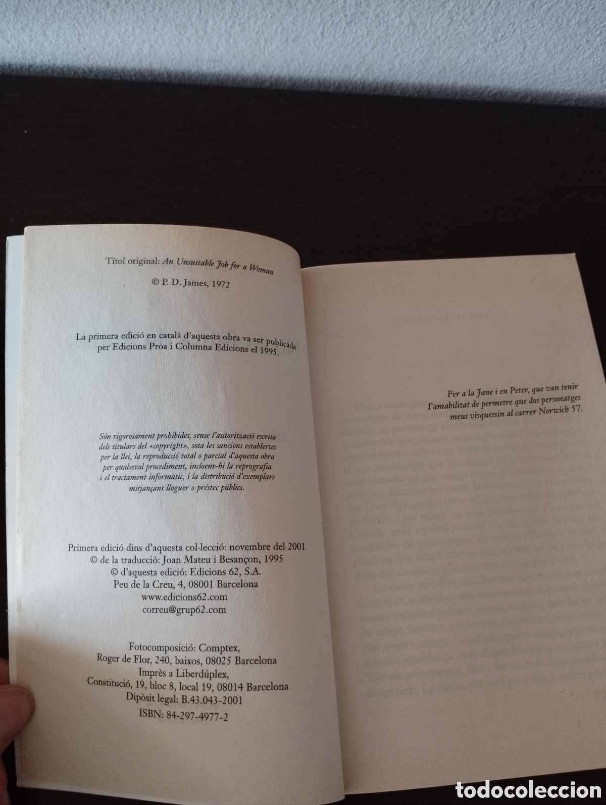 Libros de segunda mano: Novela &rdquo; No &eacute;s feina de dones&rdquo; - Foto 6