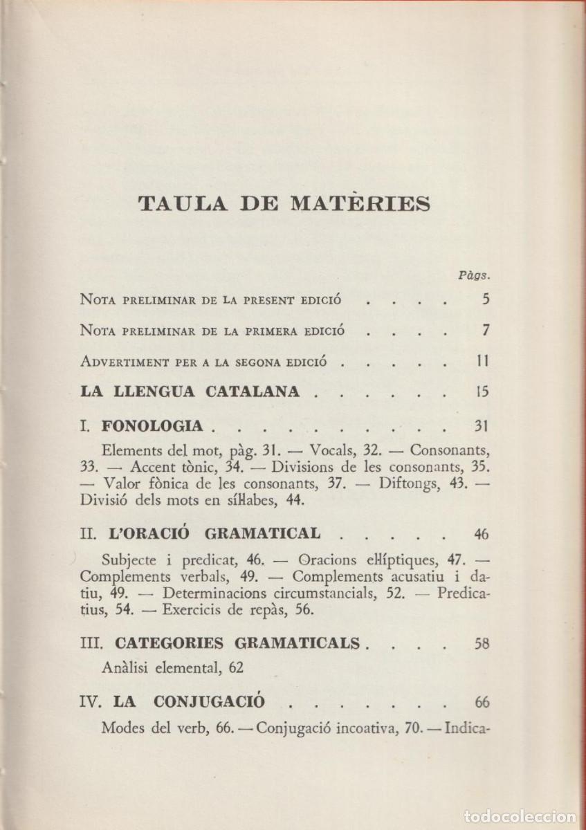 Libros de segunda mano: Curs superior de gram&agrave;tica catalana, Jeroni Marv&agrave; - Foto 7