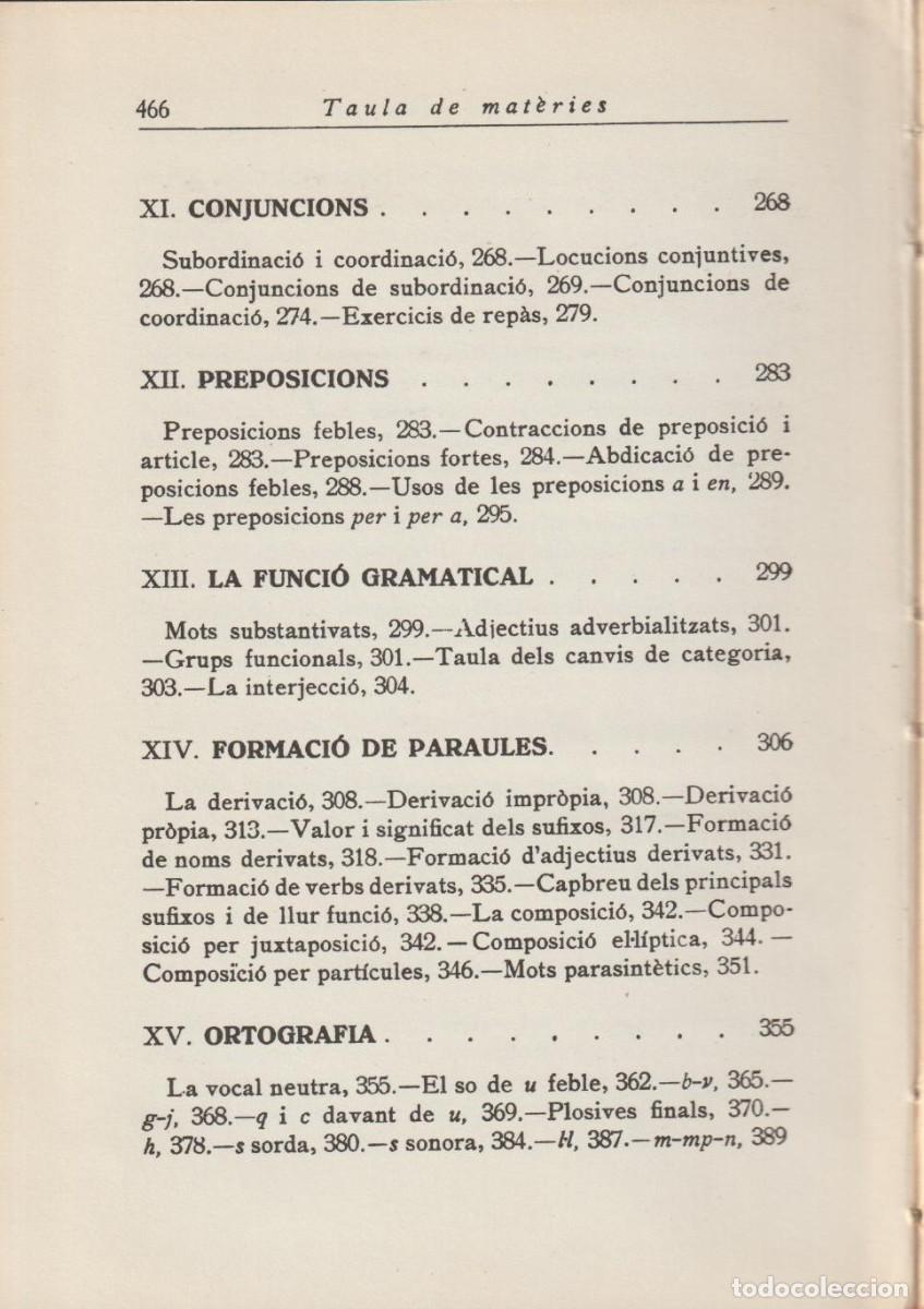Libros de segunda mano: Curs superior de gram&agrave;tica catalana, Jeroni Marv&agrave; - Foto 10