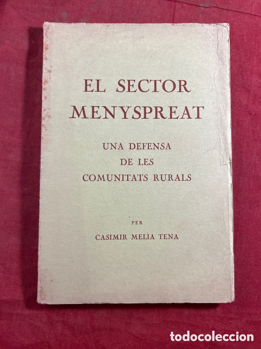 Libros de segunda mano: EL SECTOR MENYSPREAT - Foto 1
