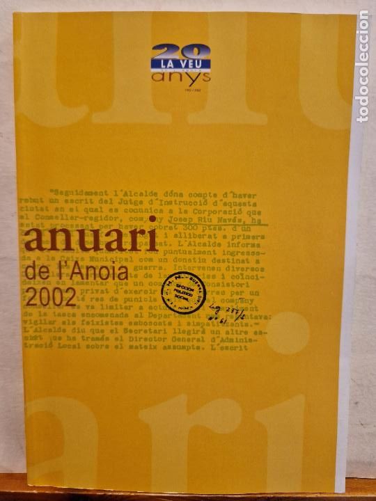Libros de segunda mano: ANUARI DE LANOIA 2002. - Foto 1