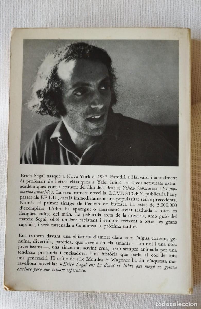 Libros de segunda mano: Hist&ograve;ria damor. Erich Segal - Foto 3