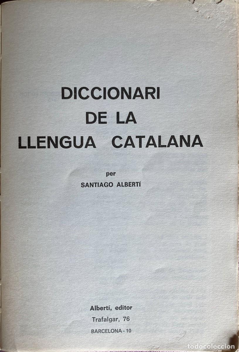 Libros de segunda mano: Diccionari de la llengua catalana - Foto 2