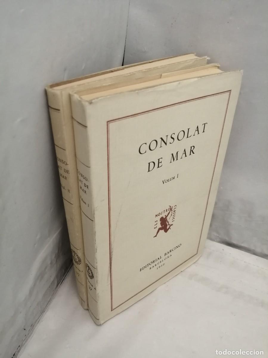 Libros de segunda mano: Consolat de Mar, Volum I y II (DOS LIBROS) - Foto 3