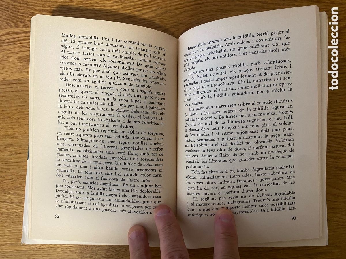 Libros de segunda mano: 3 LLIBRES ER&Oacute;TICS EN CATAL&Agrave; - Foto 8
