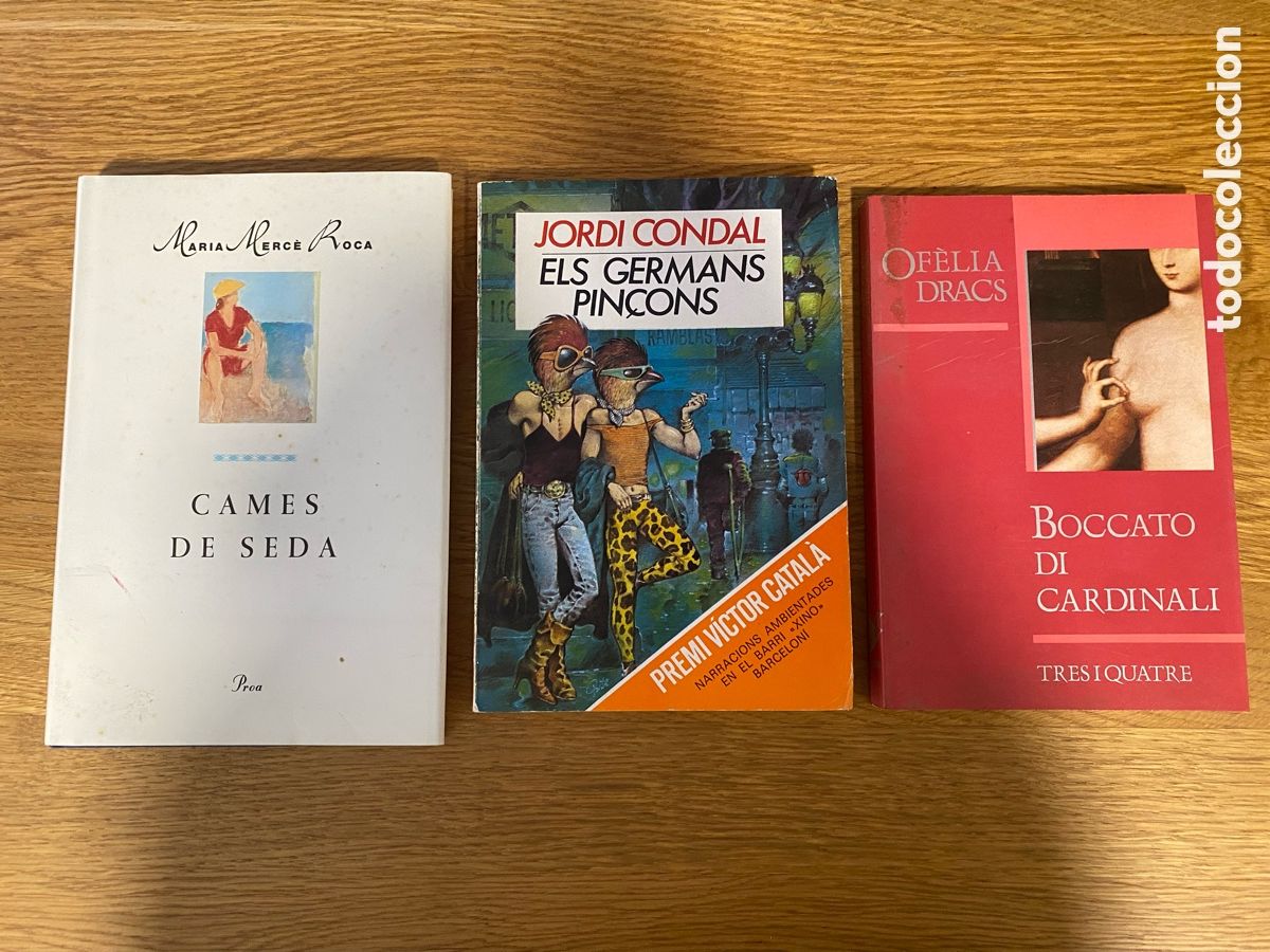 Libros de segunda mano: 3 LLIBRES ER&Oacute;TICS EN CATAL&Agrave; - Foto 1