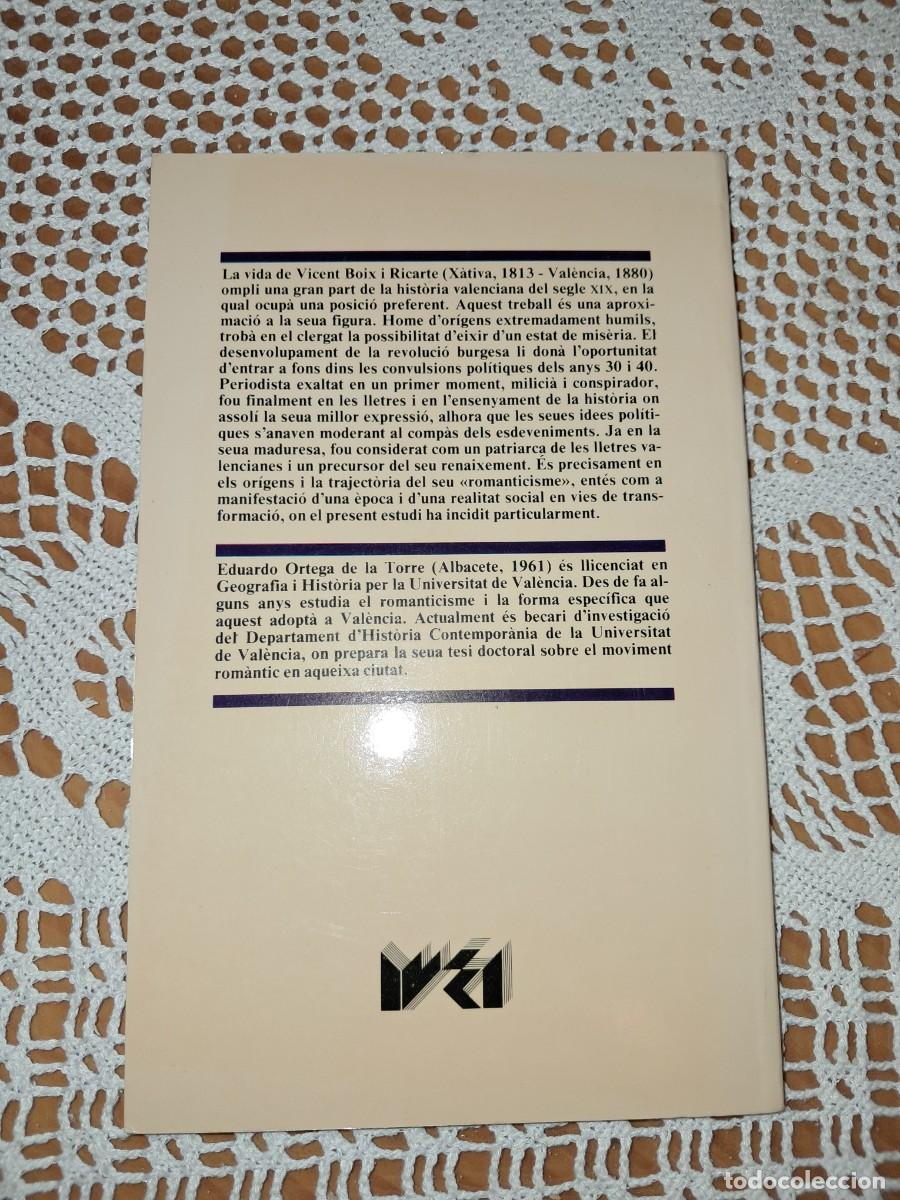 Libros de segunda mano: Vicent Boix Eduardo Ortega - Foto 2