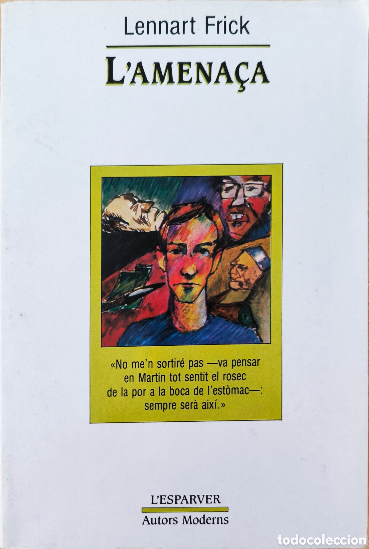 Libros de segunda mano: Lamena&ccedil;a. Lennart Frick. - Foto 1