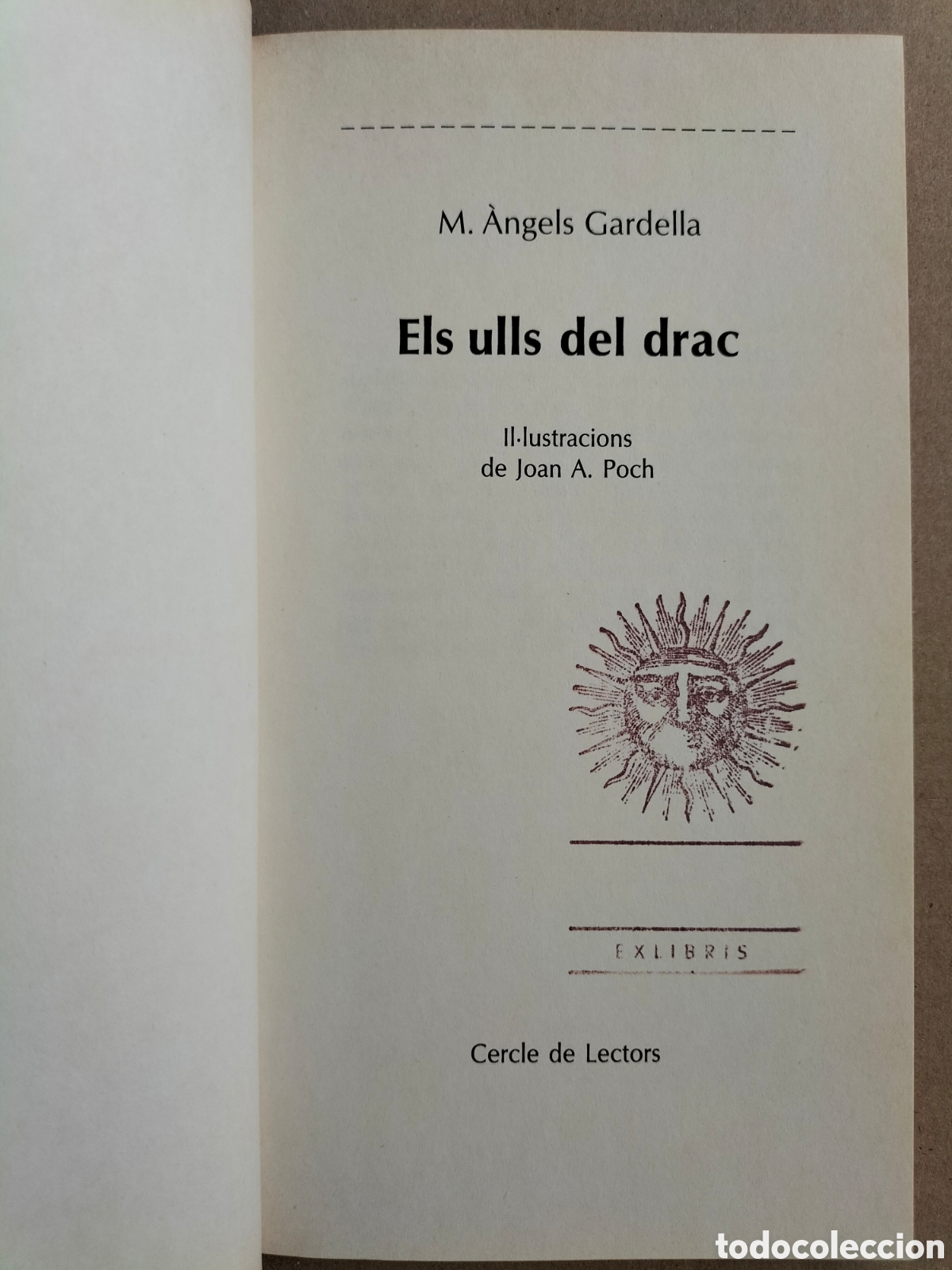 Libros de segunda mano: Els ulls del drac. M &Agrave;ngels Gardella. Llibre - Foto 2