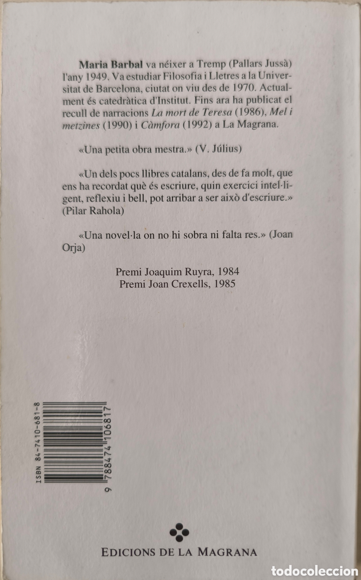 Libros de segunda mano: PEDRA DE TARTERA. MARIA BARBAL - Foto 2