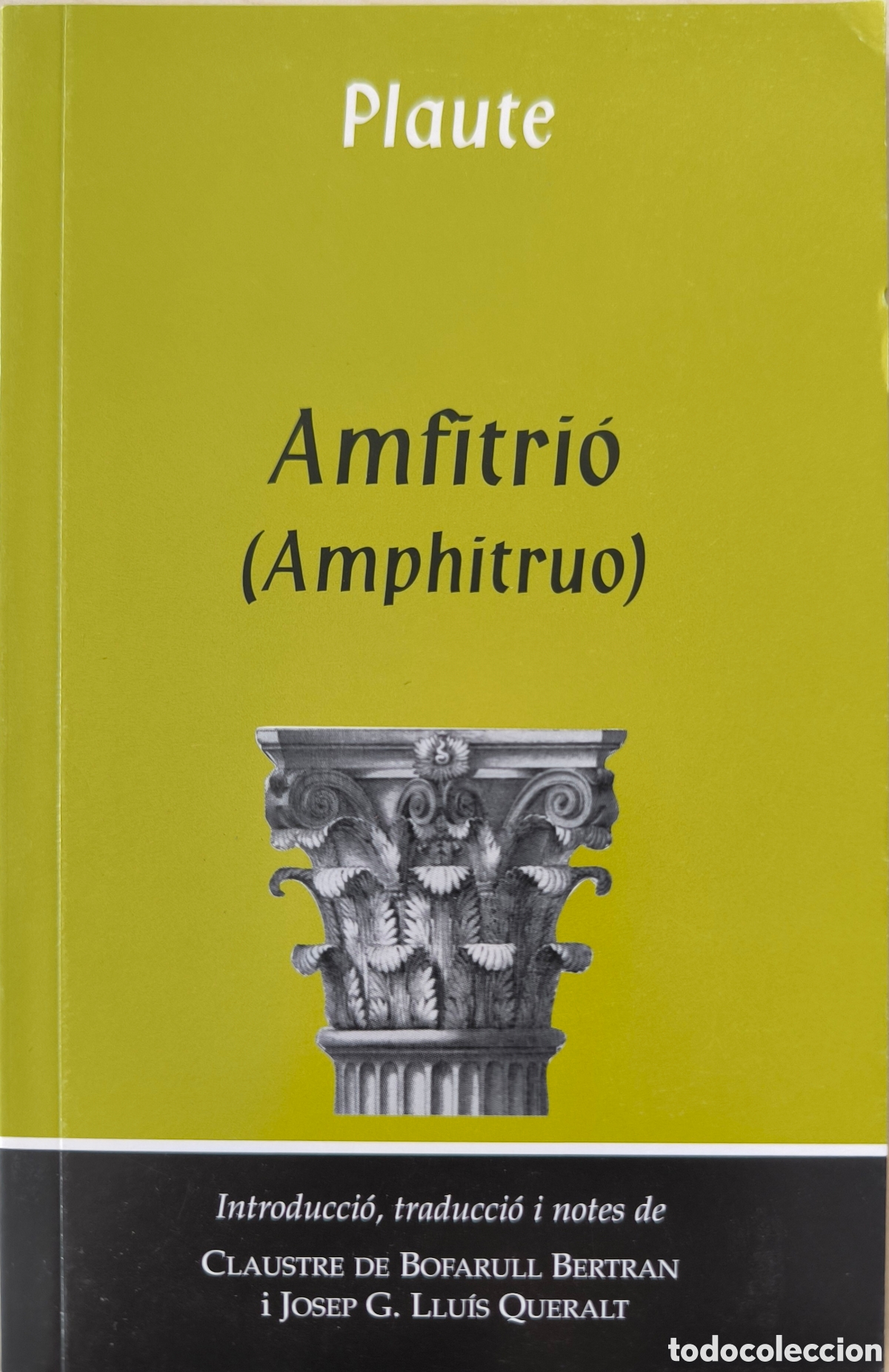 Libros de segunda mano: Amfitri&oacute;. (Amphitruo) Plaute. - Foto 1