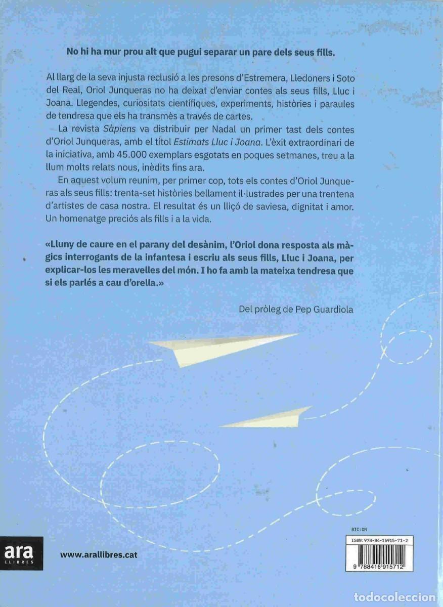 Libros de segunda mano: Contes de la pres&oacute;. Oriol Junqueras. 2019 - Foto 2