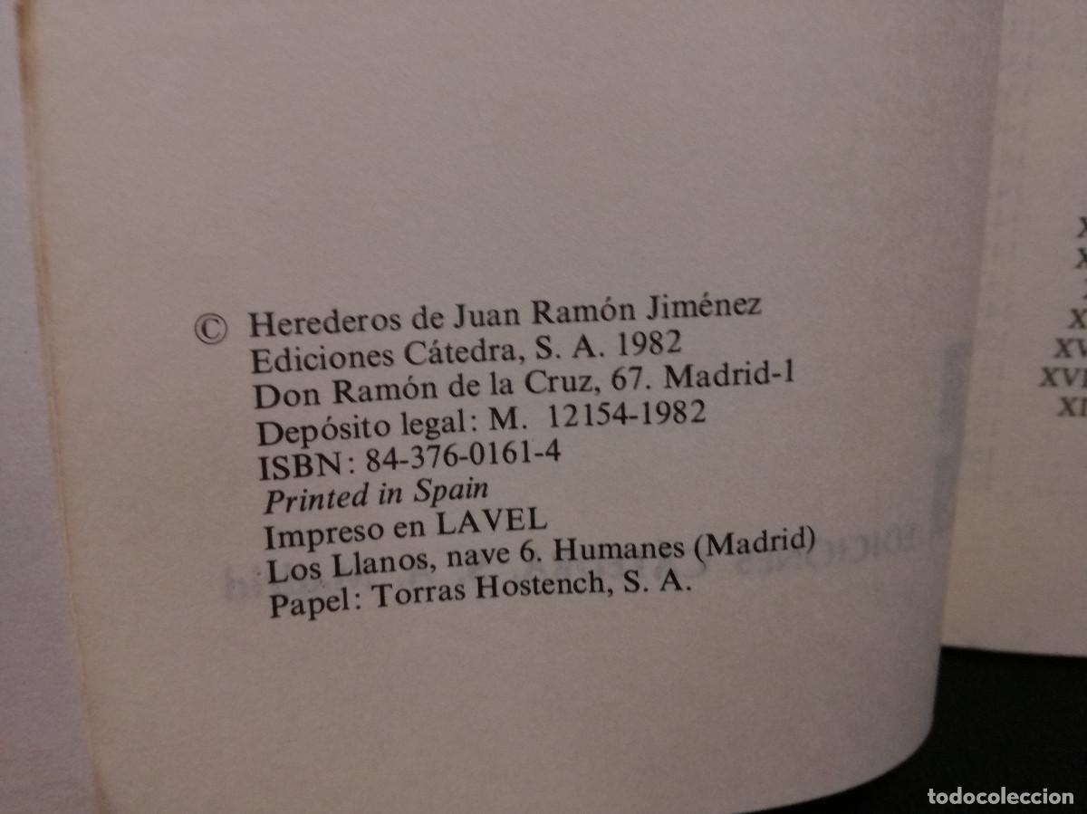 Libros de segunda mano: LIBRO - PLATERO Y YO - JUAN RAM&Oacute;N JIM&Eacute;NEZ - CATEDRA - Foto 2