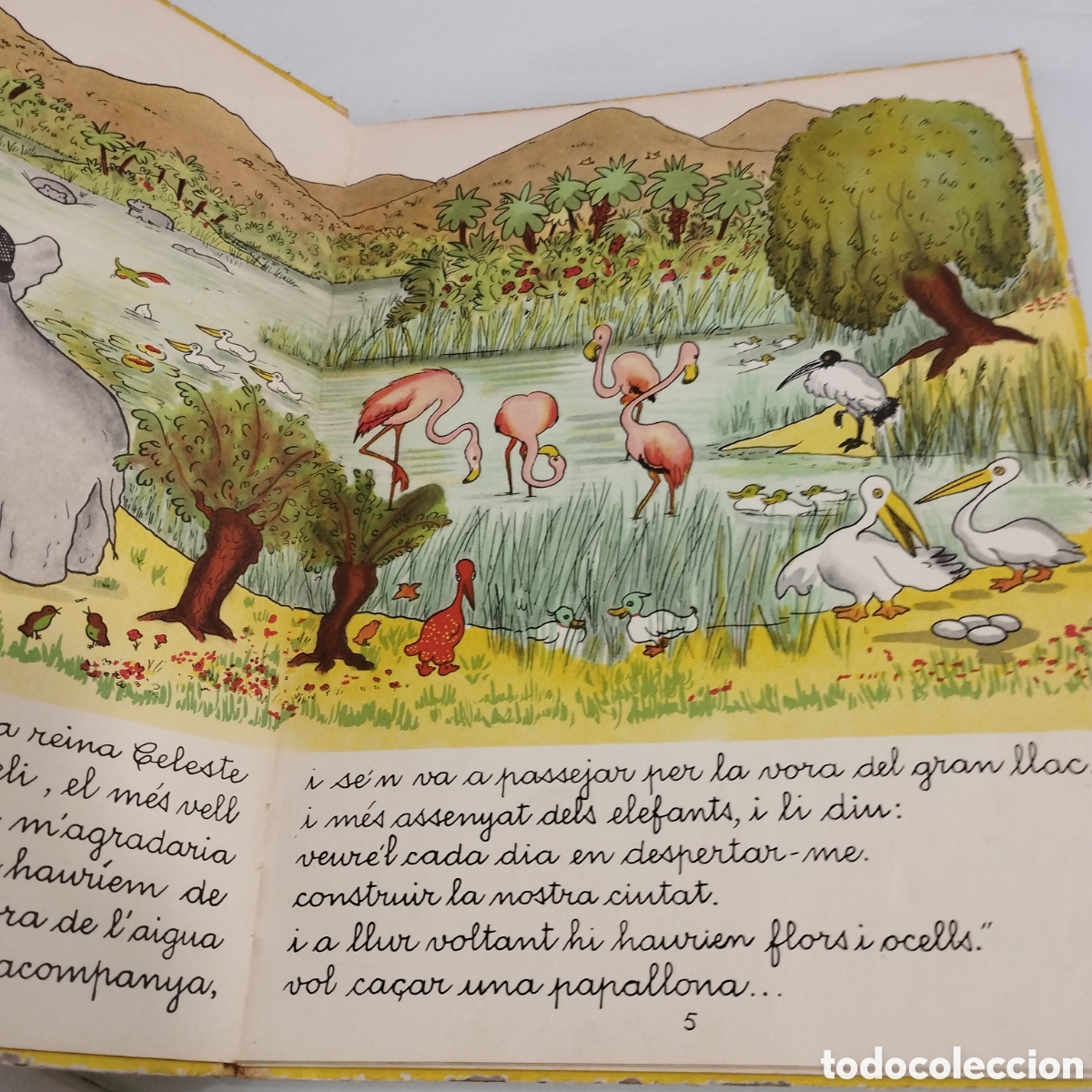Libros de segunda mano: El rei Babar, AYMA, S.A. EDT. - Foto 2
