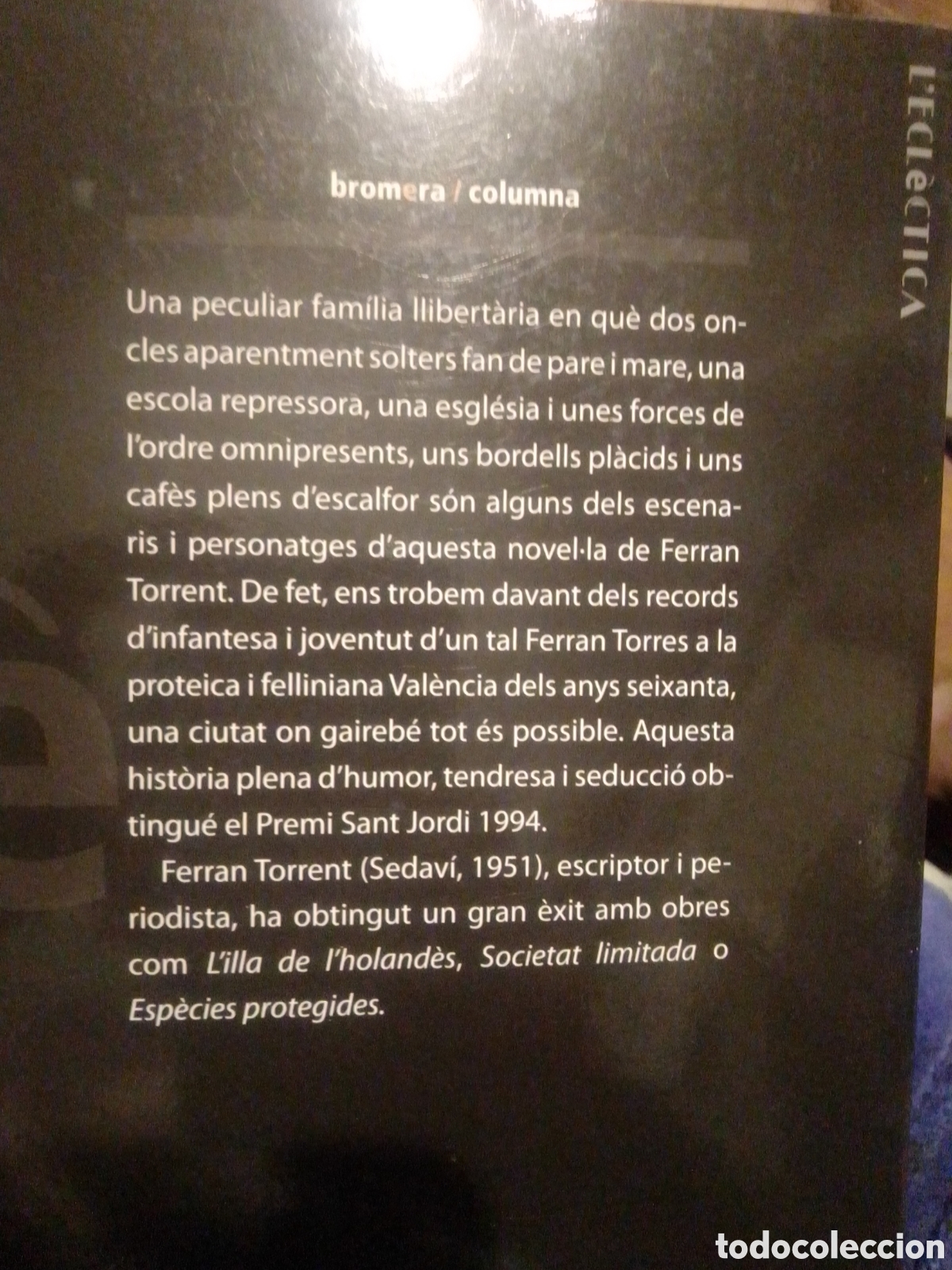 Libros de segunda mano: Gr&agrave;cies per la propina - Ferran Torrent - - Foto 2