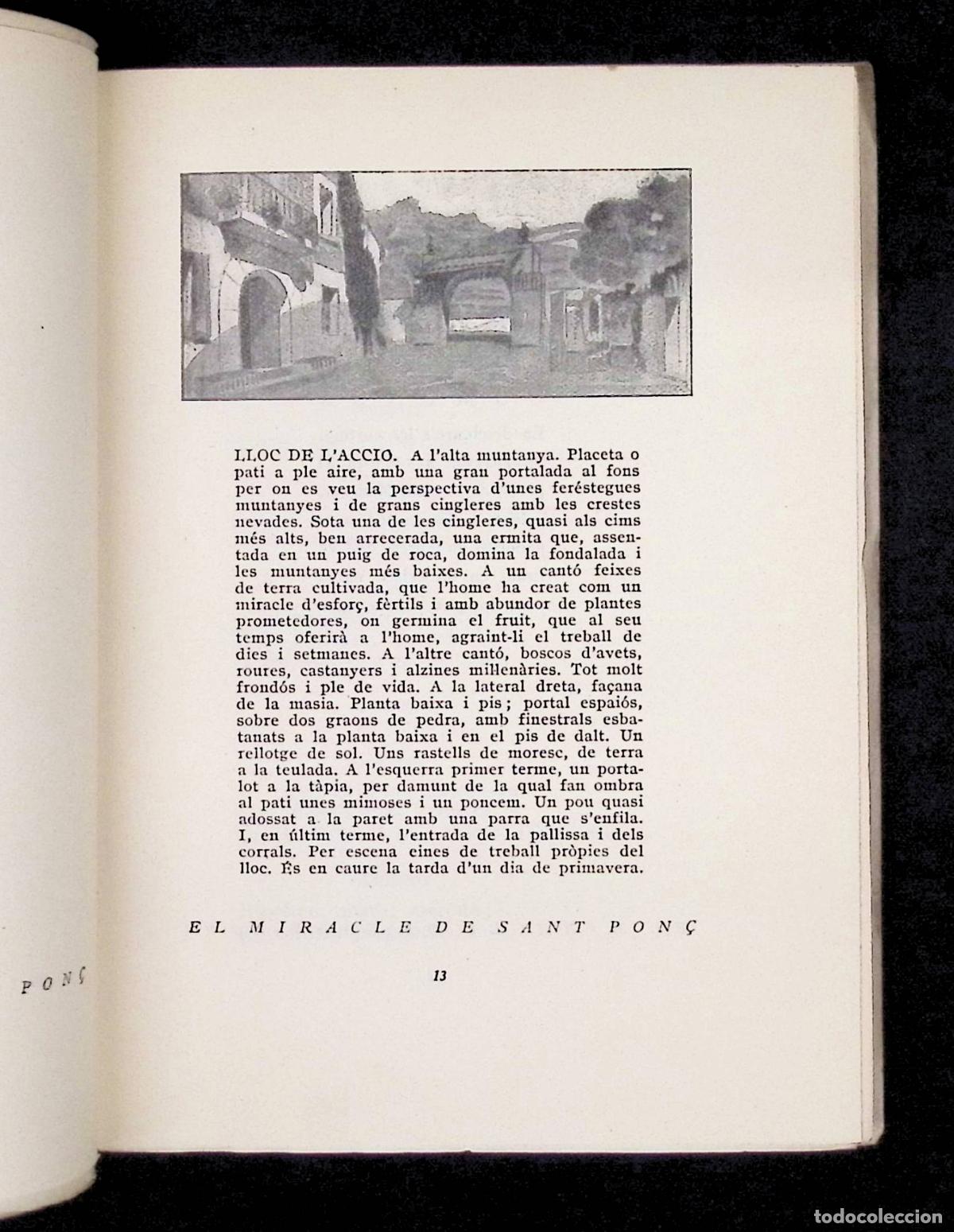 Libros de segunda mano: EL MIRACLE DE SANT PON&Ccedil;. - VENDRELL, Emili. - Foto 3