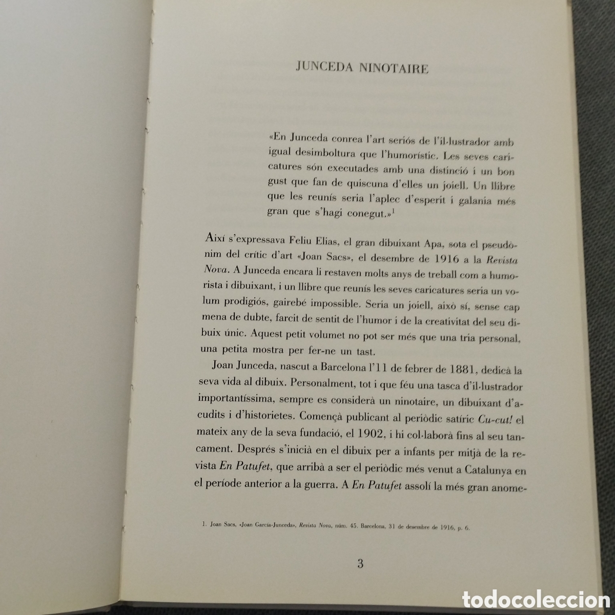Libros de segunda mano: Joan Junceda, proleg Montserrat Castillo. - Foto 3