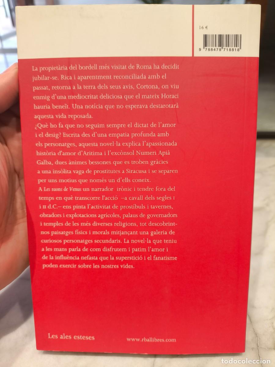 Libros de segunda mano: LES RAONS DE VENUS / XAVIER ROCA FERRER / EN CATAL&Aacute; - Foto 2
