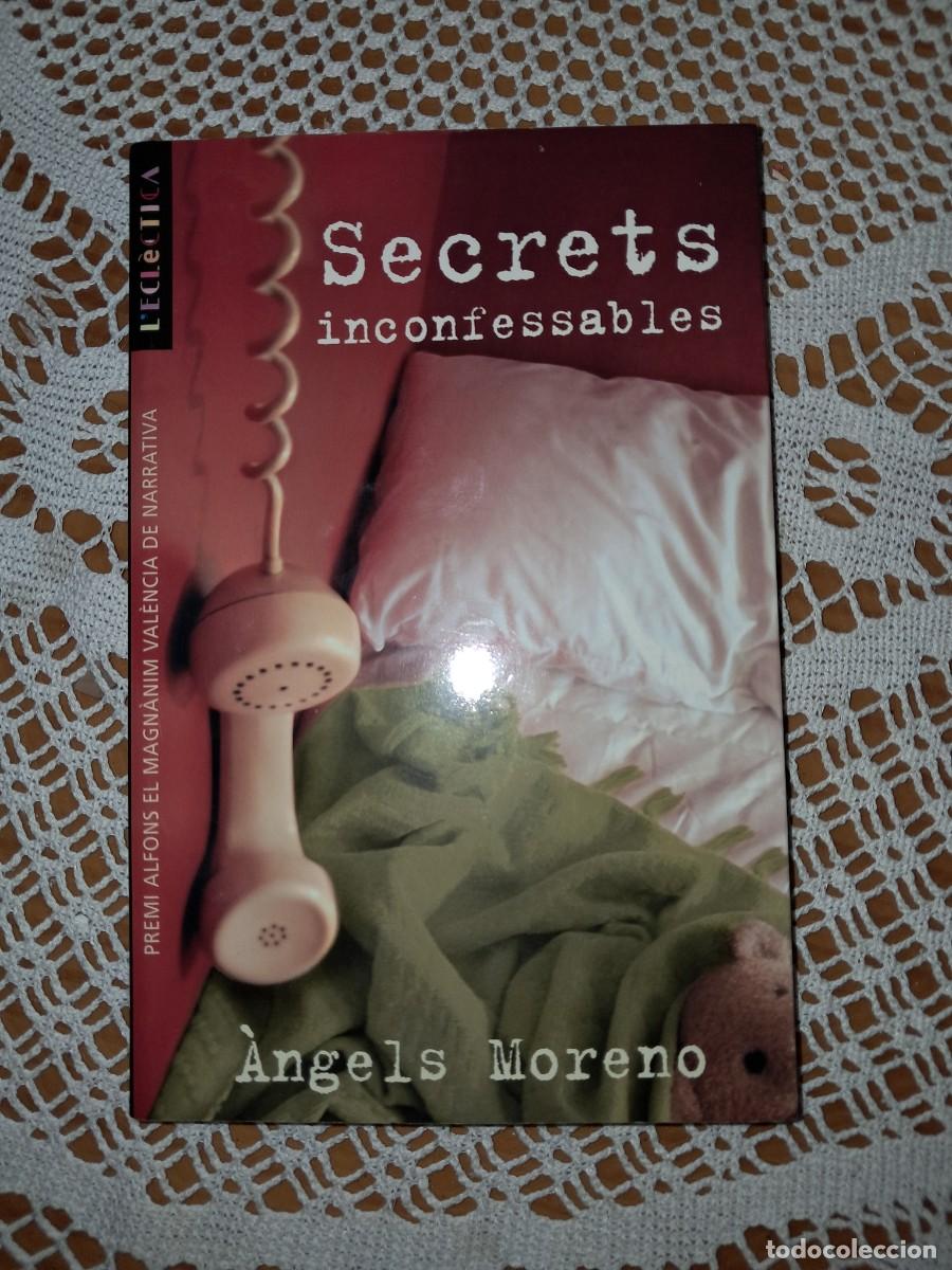 Libros de segunda mano: Secrets inconfessables &Agrave;ngels Moreno - Foto 1