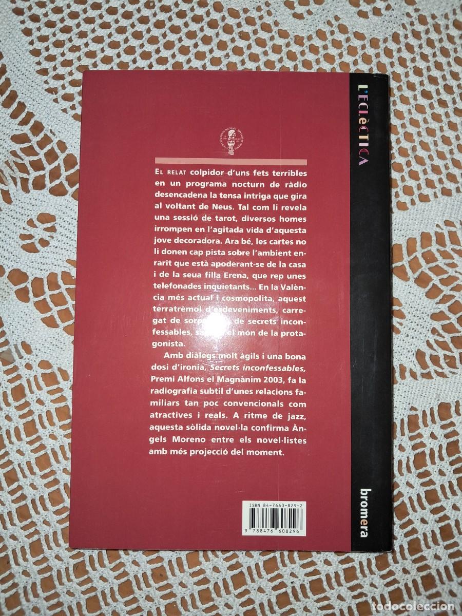 Libros de segunda mano: Secrets inconfessables &Agrave;ngels Moreno - Foto 2