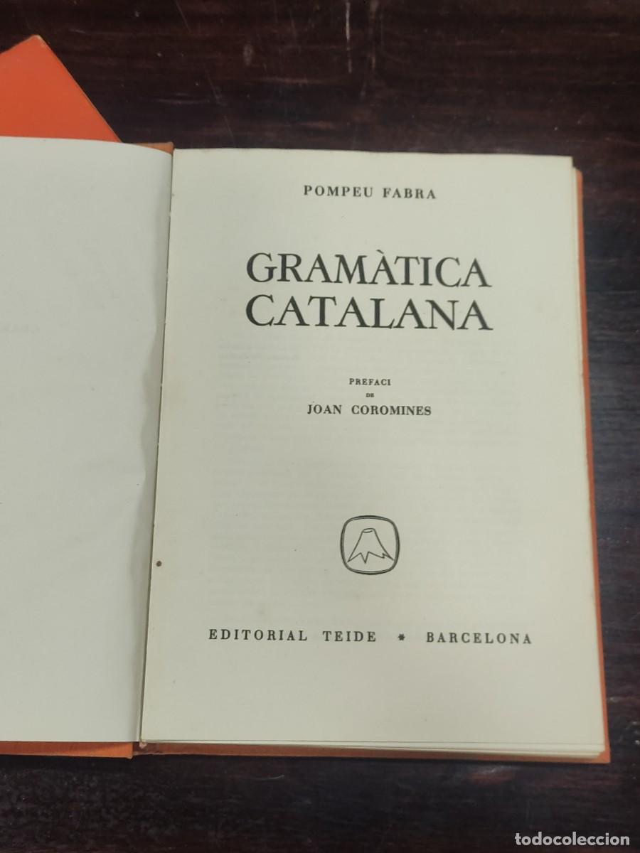 Libros de segunda mano: Gram&agrave;tica catalana () - Foto 7