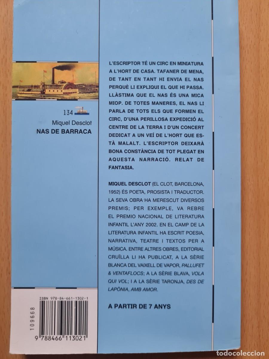 Libros de segunda mano: Llibre nas de barraca de Miquel Desclot - Foto 2