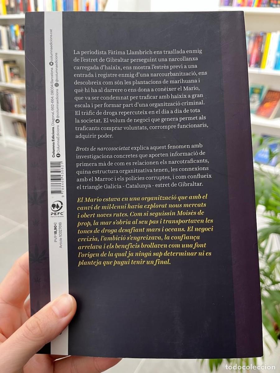 Libros de segunda mano: Brots de narco societat (Fatima Llambrich) - Foto 2
