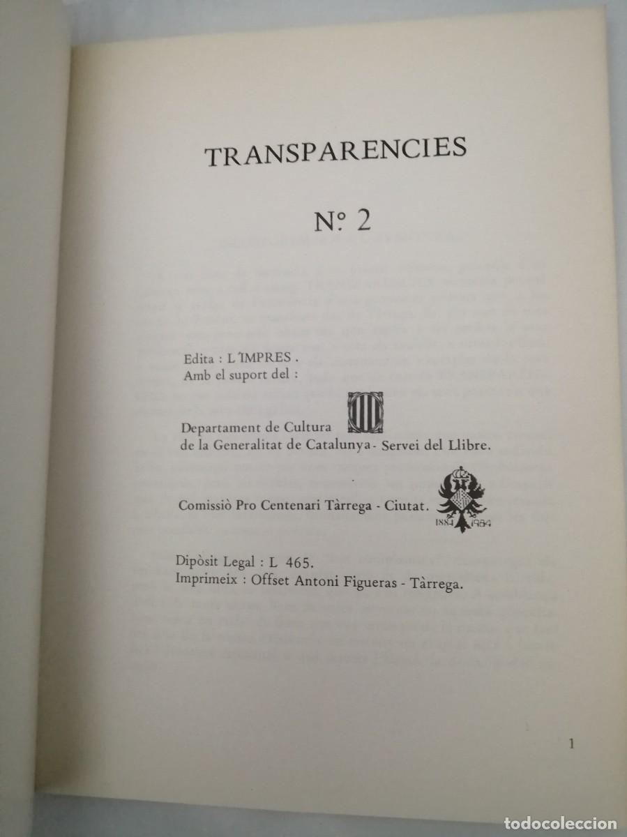 Libros de segunda mano: TRANSPAR&Egrave;NCIES, Quadern de Poes&iacute;a, Num. 2 - Foto 3