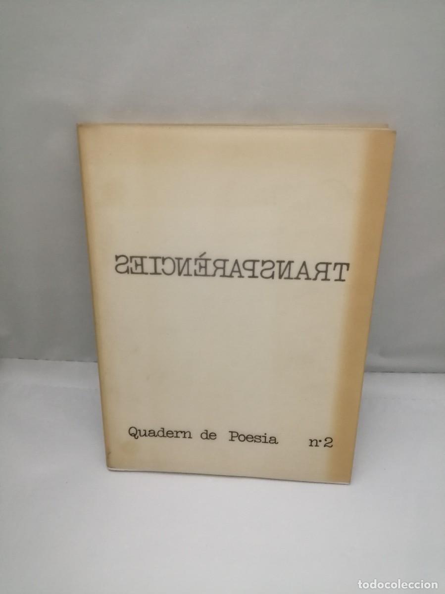 Libros de segunda mano: TRANSPAR&Egrave;NCIES, Quadern de Poes&iacute;a, Num. 2 - Foto 1