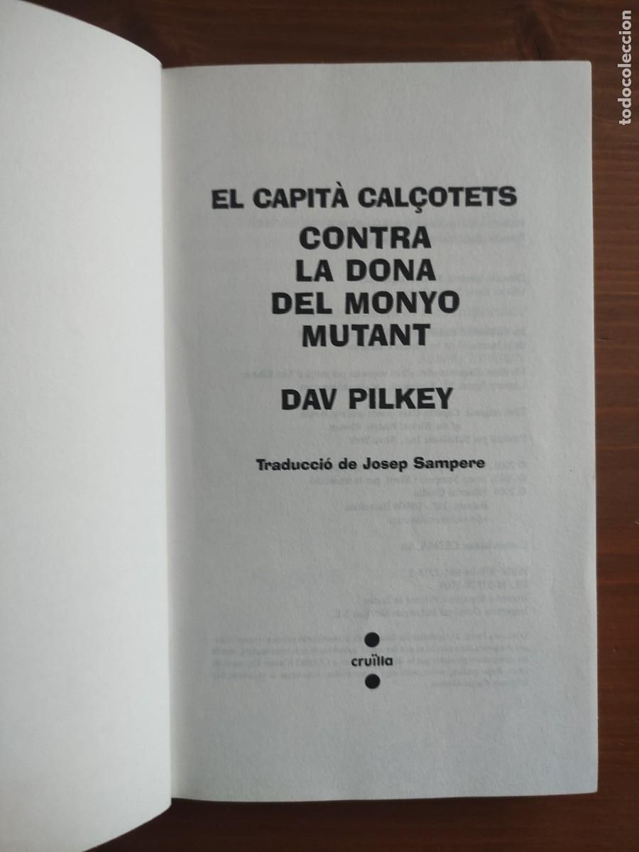 Libros de segunda mano: EL CAPIT&Agrave; CAL&Ccedil;OTETS CONTRA LA DONA DEL MONYO MUTANT - Foto 3