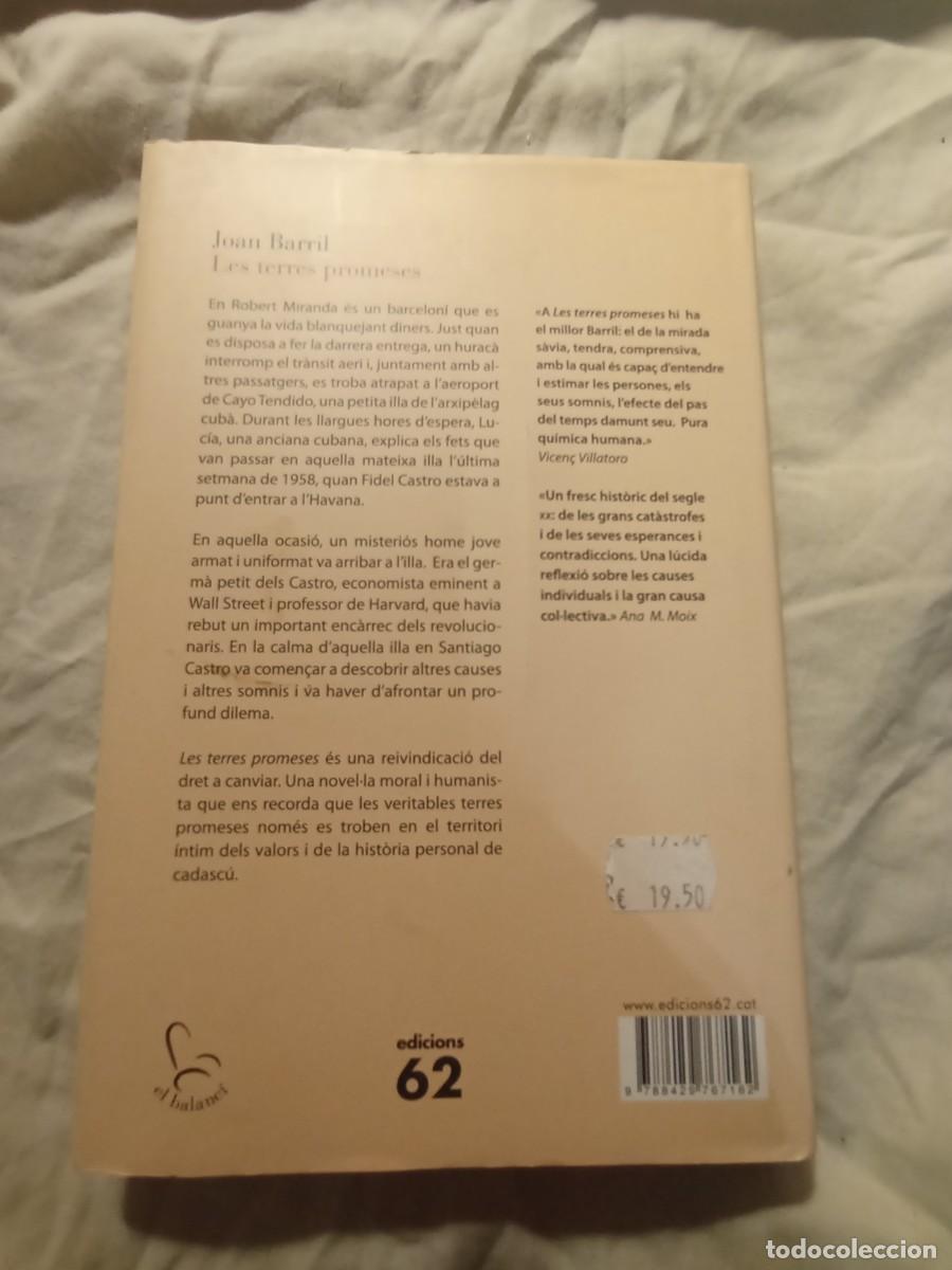 Libros de segunda mano: Libro en catalan Les terres promeses - Foto 3