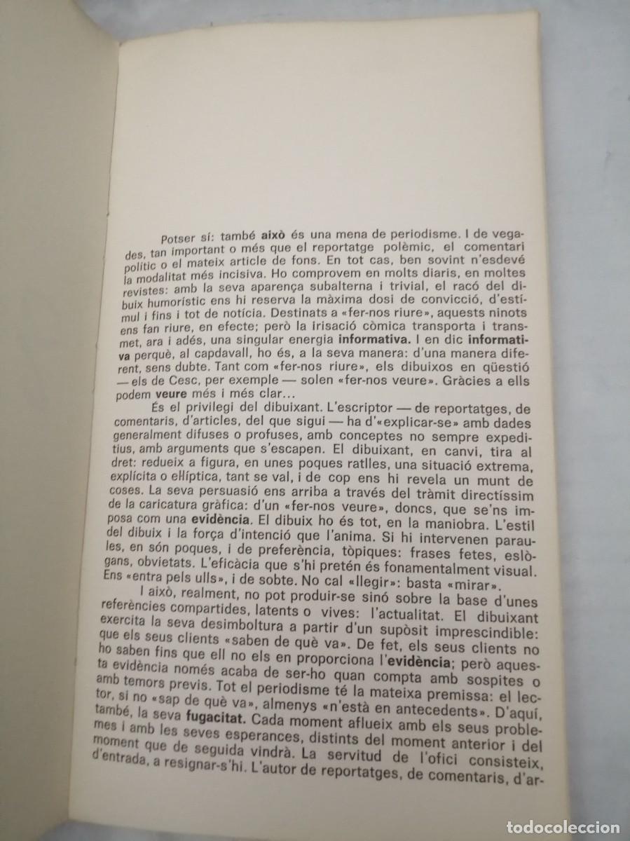 Libros de segunda mano: CESC: Gargots (Primera edici&oacute; 1969) - Foto 7