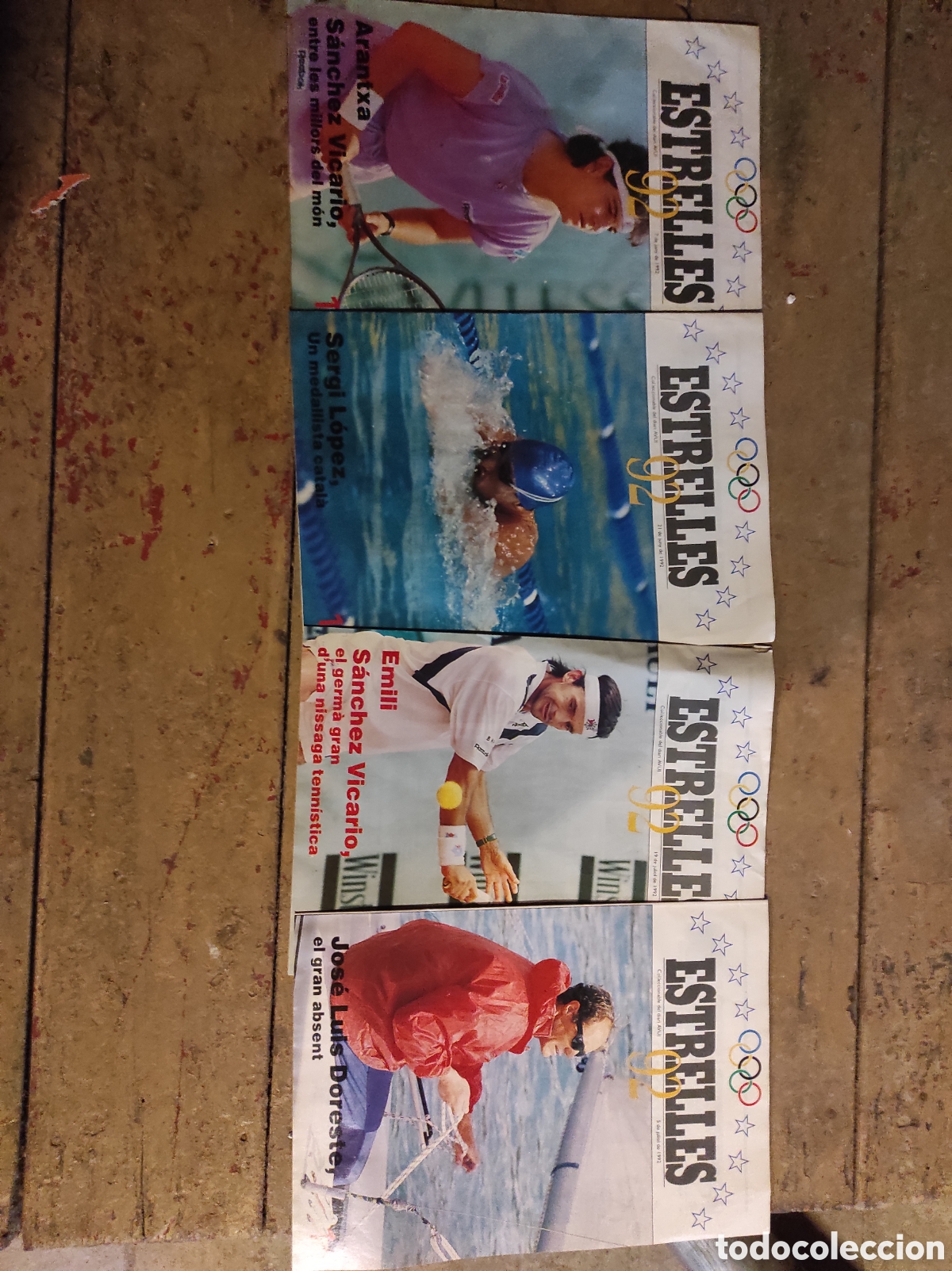 Libros de segunda mano: Estrellas deporte olimpiadas 92 - Foto 2