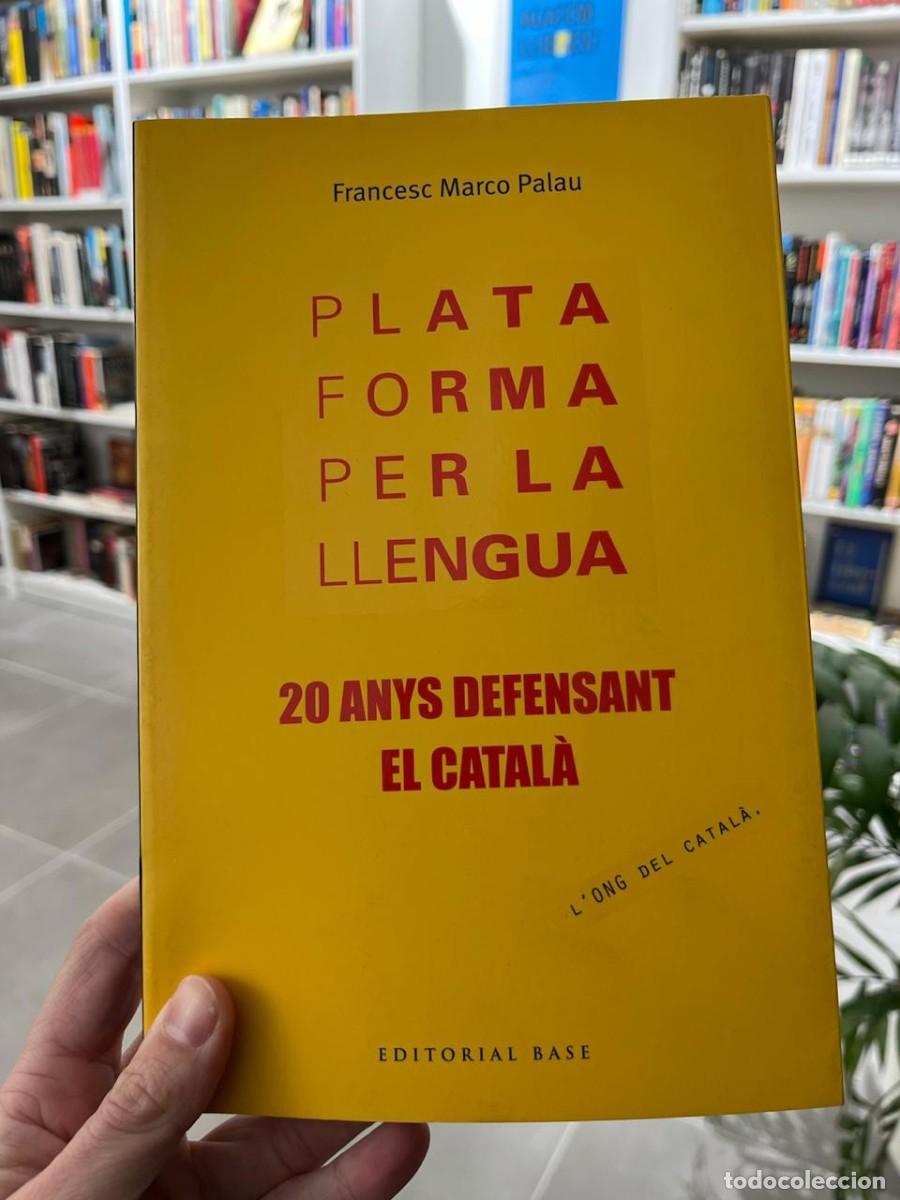 Libros de segunda mano: Plataforma per la llengua (Francesc Marco Palau) - Foto 1