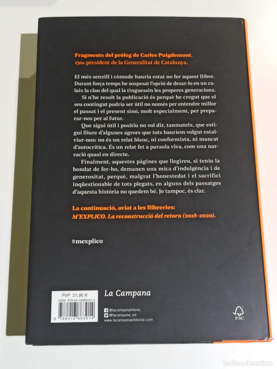 Libros de segunda mano: Libro Carles Puigdemont Mexplico - Foto 2
