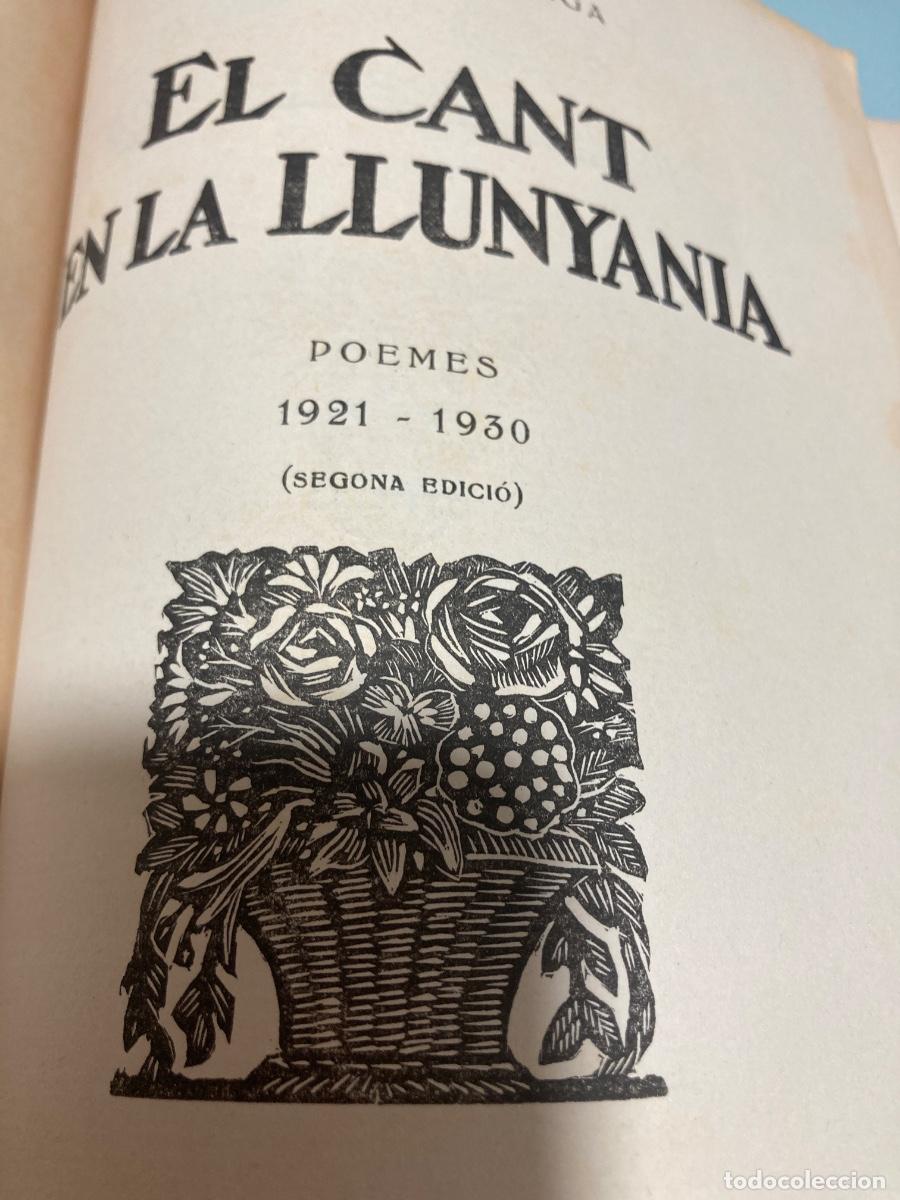 Libros de segunda mano: El cant en la llunyania - Foto 2