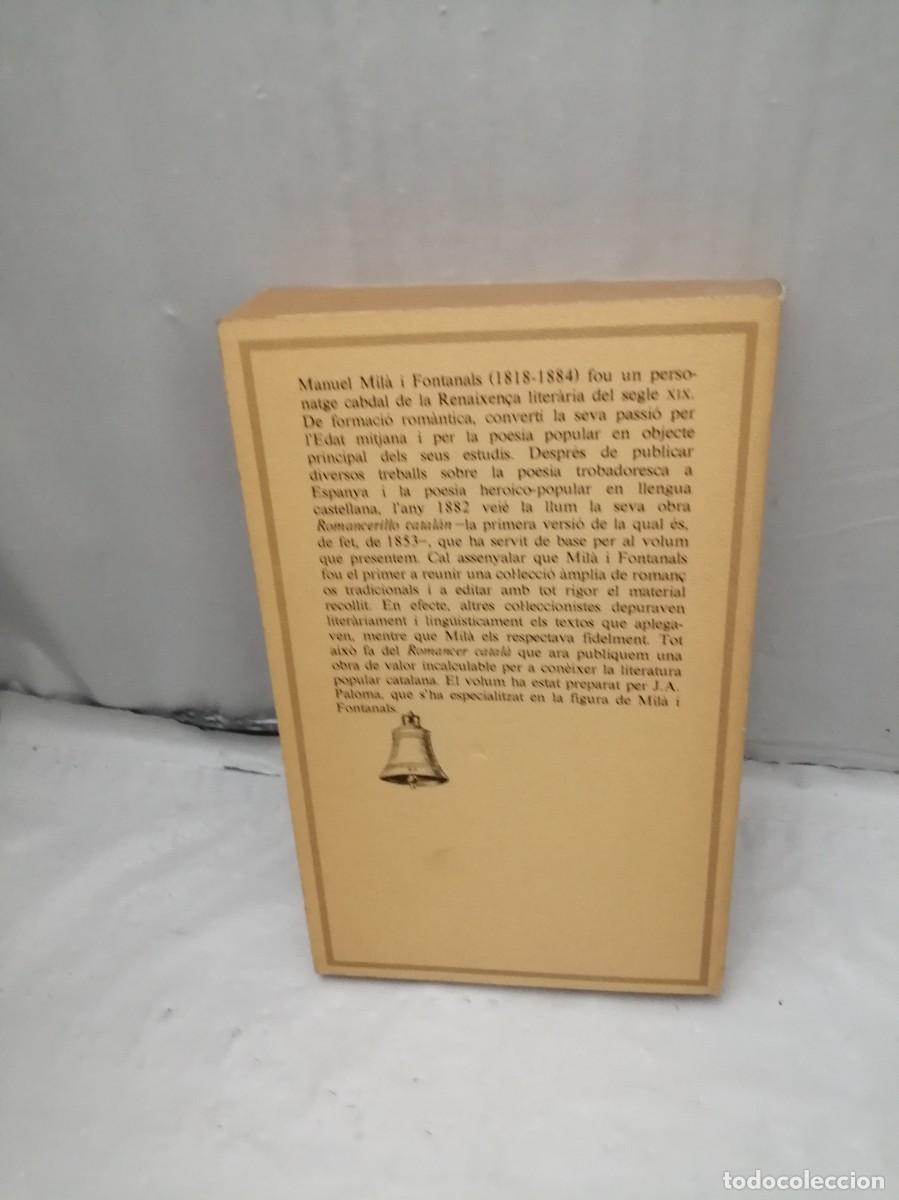 Libros de segunda mano: Romancer Catal&agrave; (Primera edici&oacute;) - Foto 2