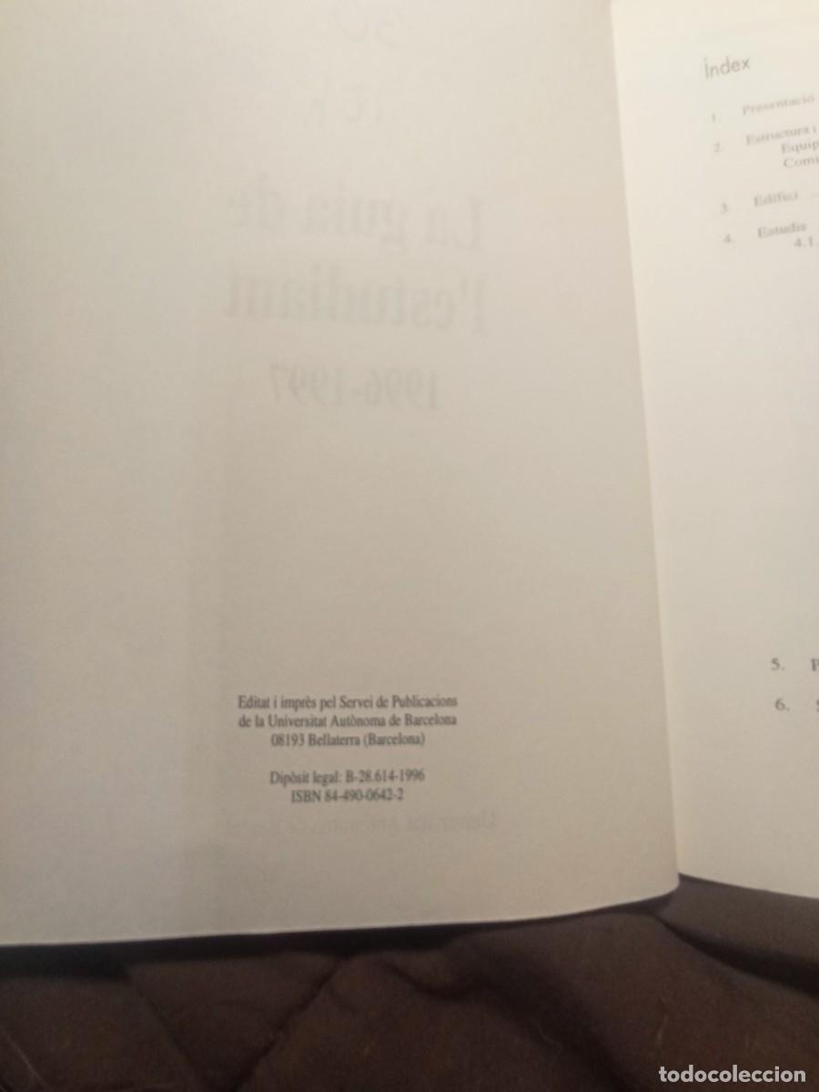 Libros de segunda mano: La guia de l estudiant 1996-1997 - Foto 5