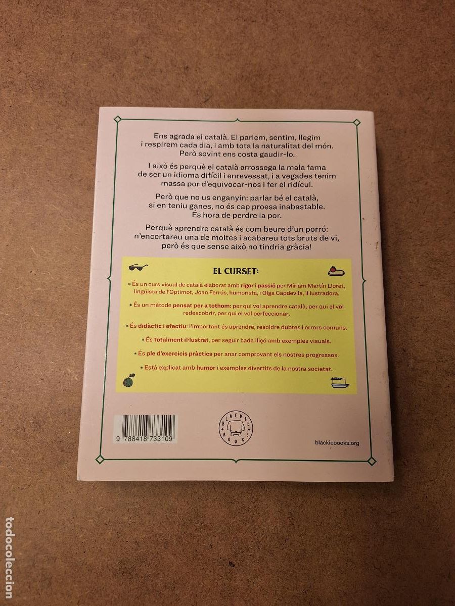 Libros de segunda mano: Curset. M&egrave;tode de catal&agrave; per a tothom - VVAA - Foto 2
