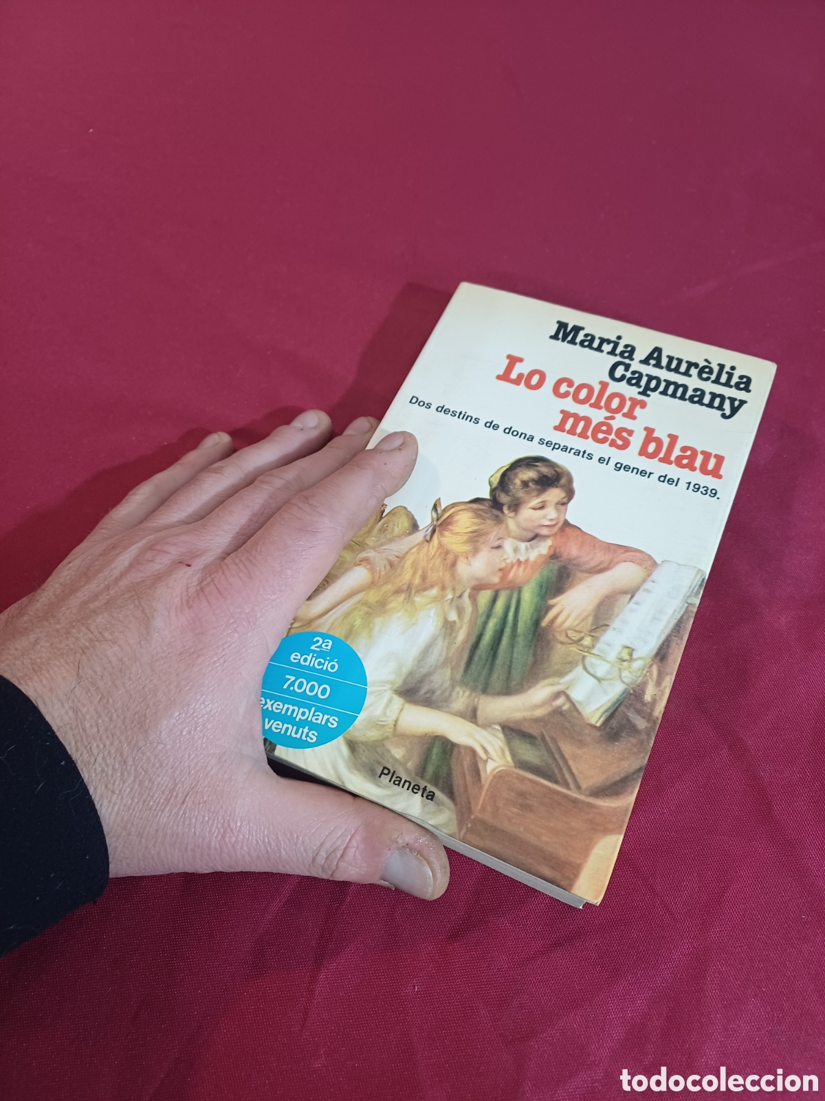 Libros de segunda mano: LIBRO, LO COLOR MES BLAU, 1983 - Foto 1