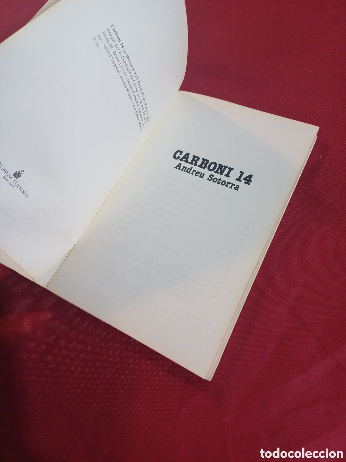 Libros de segunda mano: LIBRO, CARBONI 14, 1986 - Foto 5