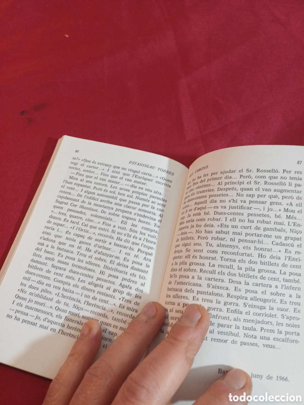 Libros de segunda mano: LIBRO, ELS CAMINS, EL CATAL&Aacute;N, 1966 - Foto 7