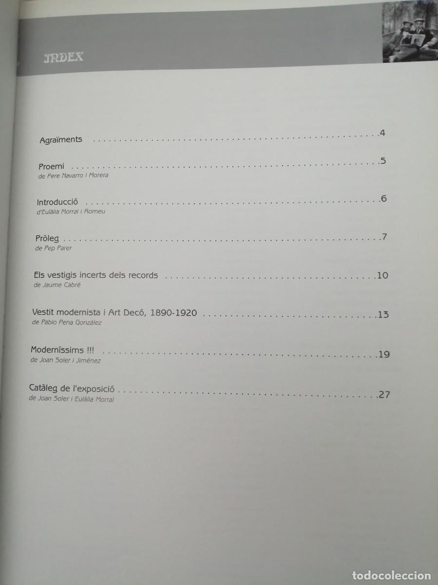 Libros de segunda mano: Modernissims !!! (Centre de Documentaci&oacute; i Museu T&egrave;xtil (CDMT), Barcelona 2005) - Foto 9